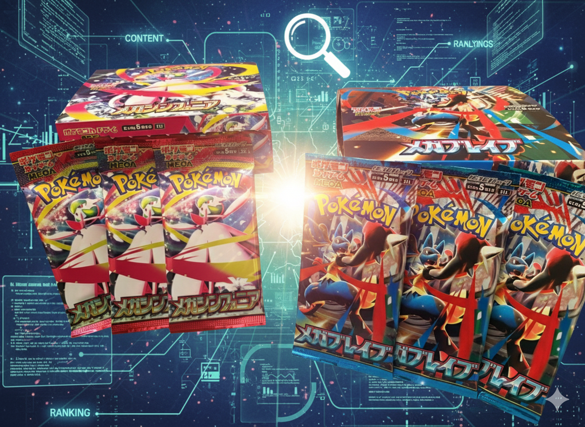 2025年8月新弾】ポケカ「メガブレイブ／メガシンフォニア」完全まとめ